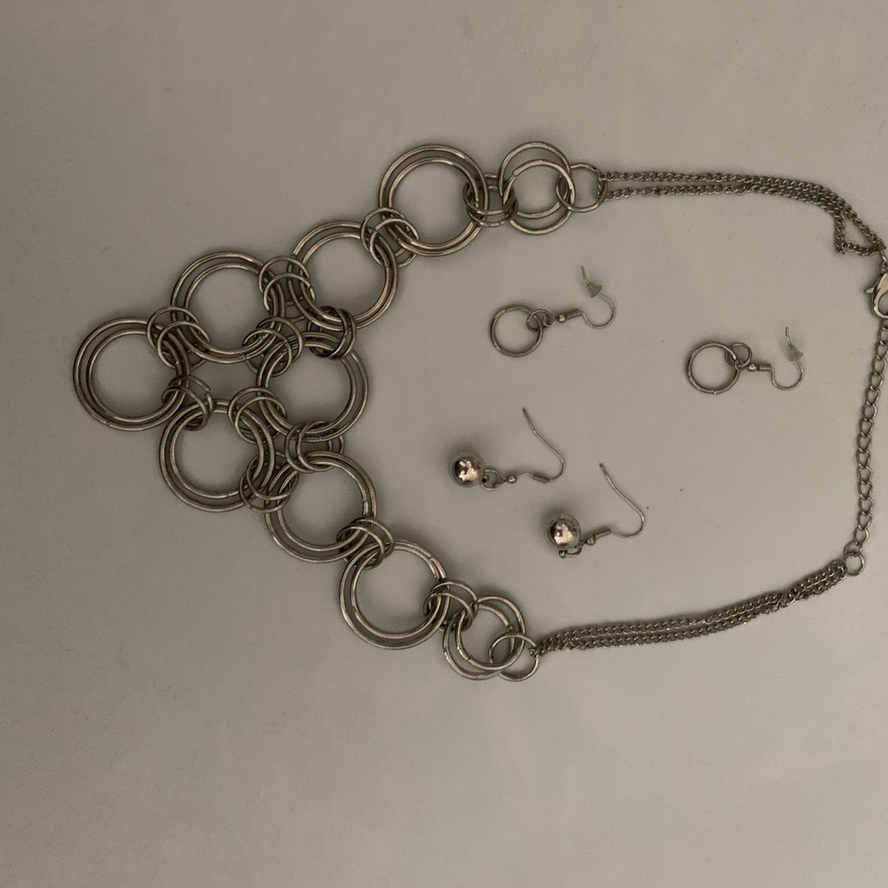 Necklaces all with matching earrings!